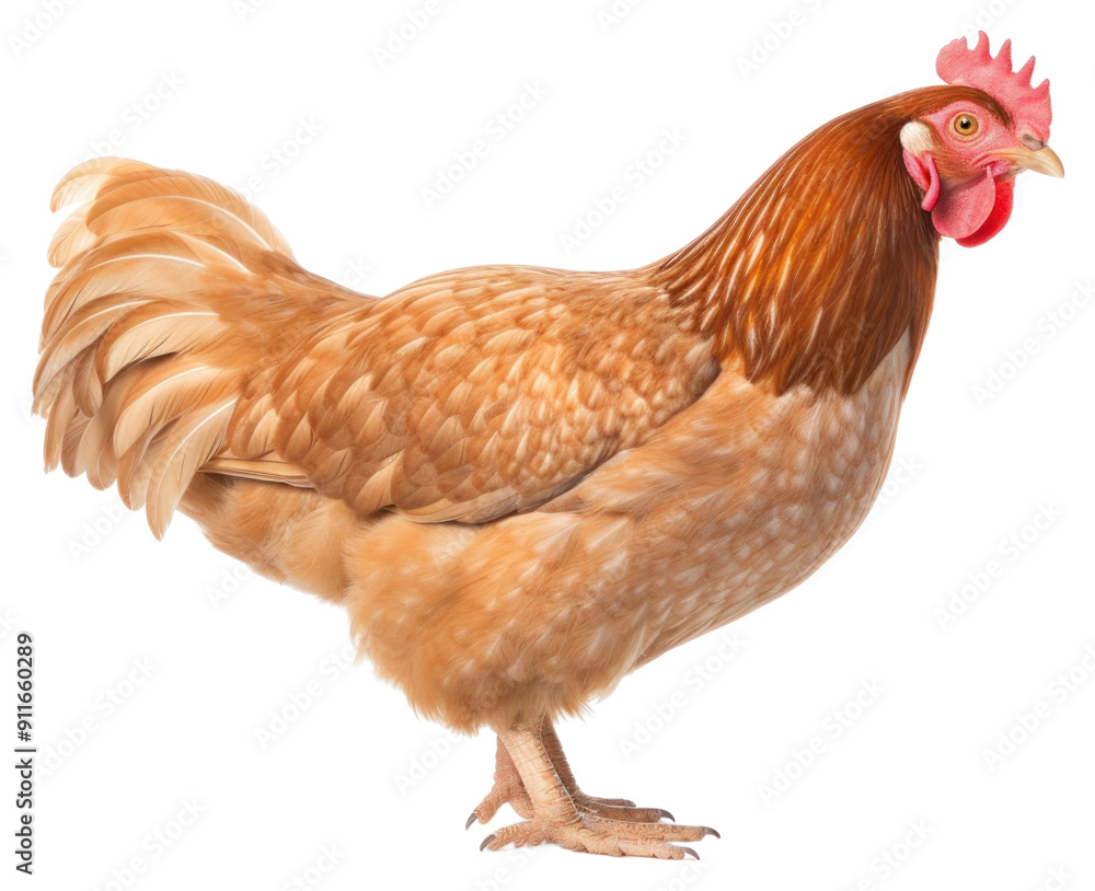 Fototapeta premium PNG Chicken poultry animal bird.