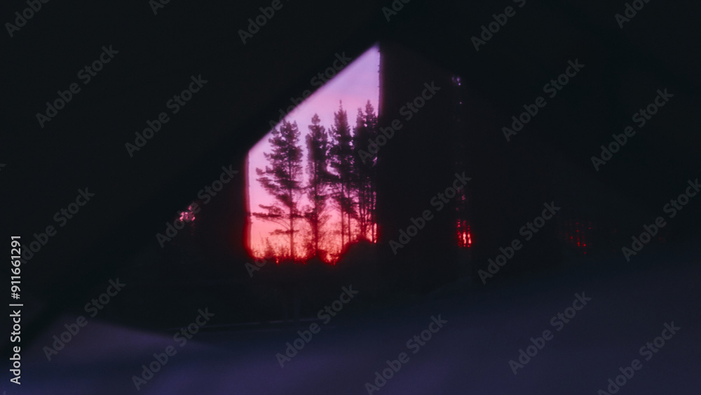 Twilight View from Tent Twilight View from Tent