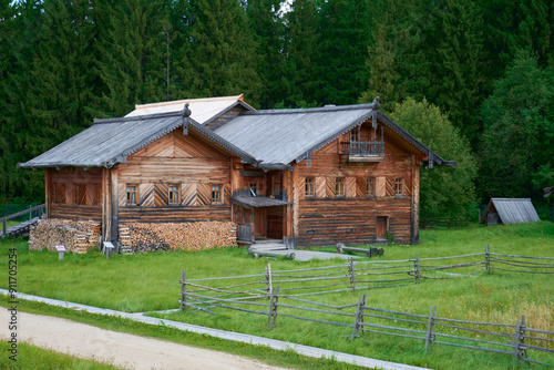 A Charming Wooden House That Is Beautifully Surrounded by Nature and Scenic Landscapes