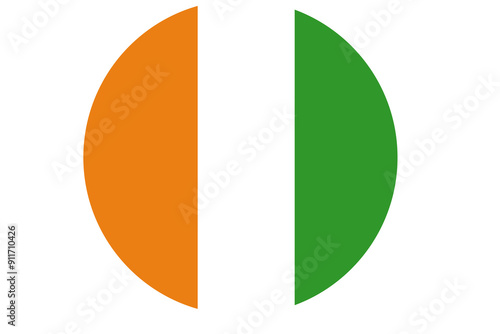 Ivory Coast flag button
 
