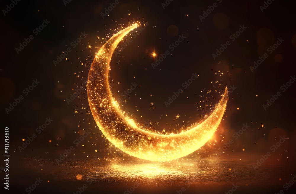 Golden Crescent Moon Golden Crescent Moon