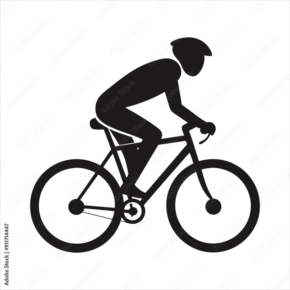 Obraz premium BIKE ICON ART ABSTRACT CYCLE