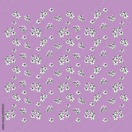 Pattern flowers