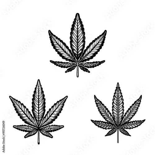 Ícone Folha de Maconha
