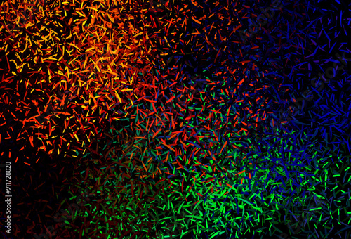 Dark Multicolor vector pattern with sharp lines.