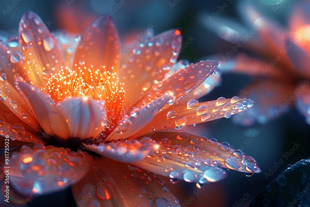 a close up of a pink flower . a close up of a pink flower .