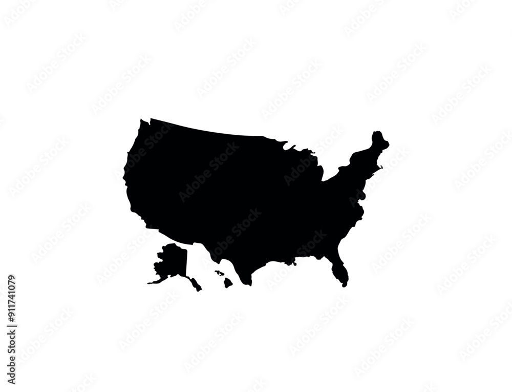 Detailed Map of the United States of America
Detailed Map of the United States of America