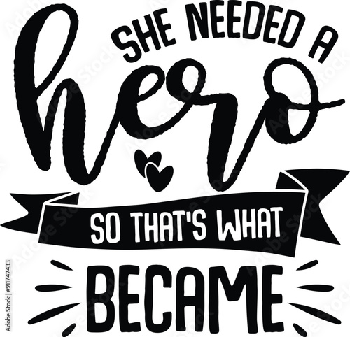 She needed a hero so that’s what she became SVG