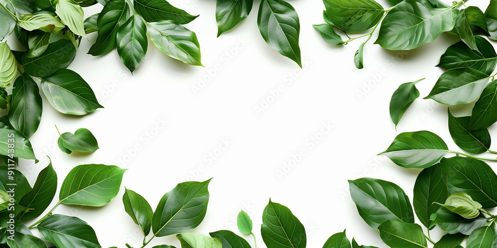 A white background with lemons leaves and citrus fruits, isolated from the background and with copy space A white background with lemons leaves and citrus fruits, isolated from the background and with copy space