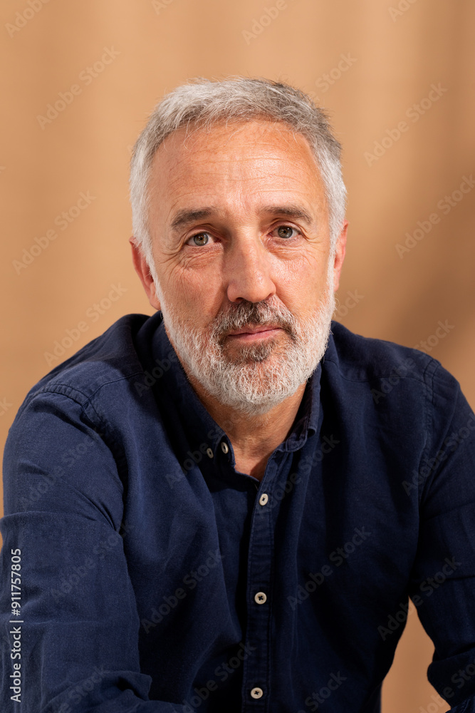 Portrait Of Middle-Aged Man Portrait Of Middle-Aged Man