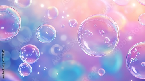 Bubbles frame for your design. Use it for ads, social media, posters and more.