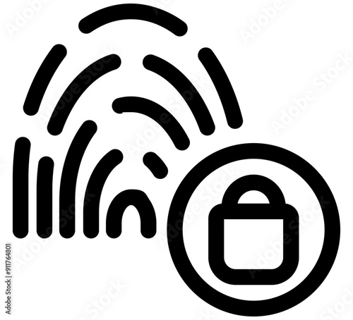 Security web icon,lock icon