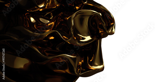 Lustrous Texture: Abstract ...