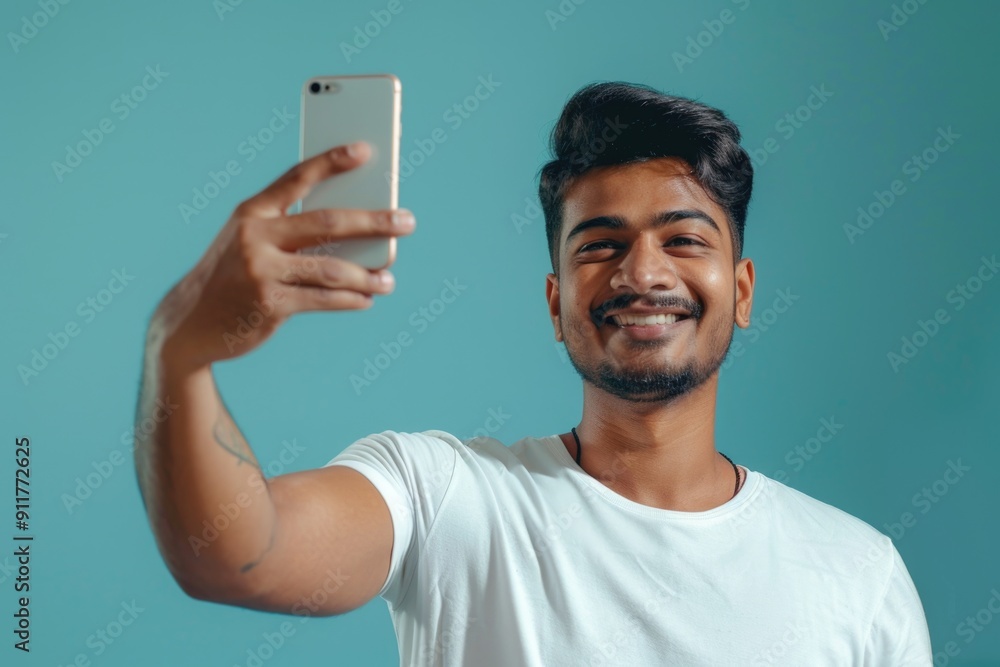 A person capturing a moment on their cell phone A person capturing a moment on their cell phone