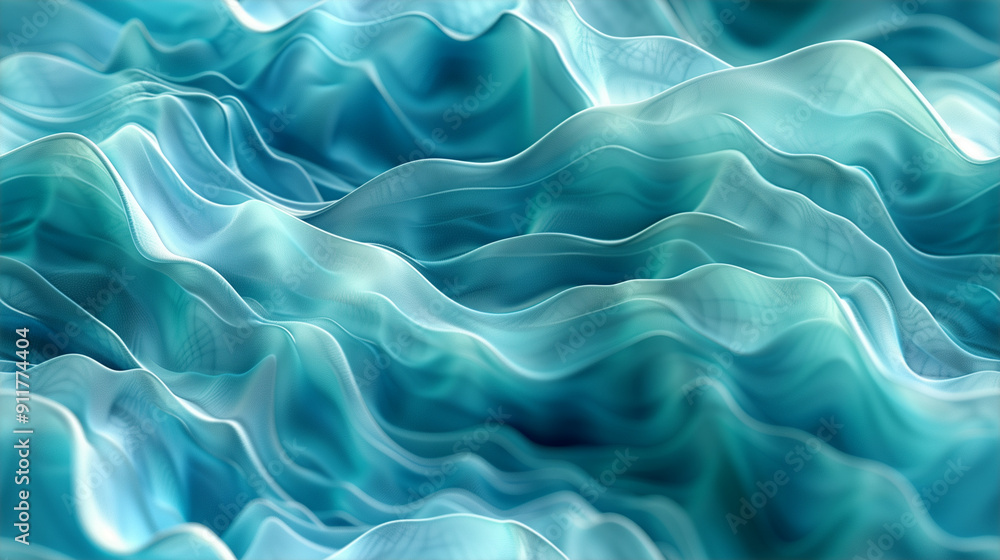 Obraz premium Art Lumineux : Texture de Friction Bleues et Vertes