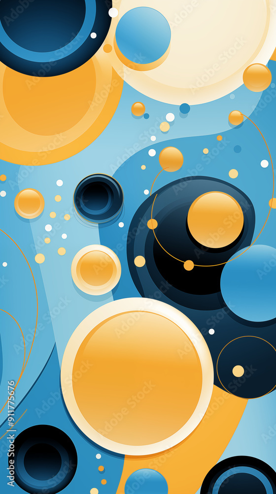 Blue Dots, Circles, Balls on Yellow Background, Abstract Image, Texture, Pattern, Wallpaper, Cover and Screen of Smartphone, Cell Phone, Computer, Laptop, 9:16 and 16:9 Format Blue Dots, Circles, Balls on Yellow Background, Abstract Image, Texture, Pattern, Wallpaper, Cover and Screen of Smartphone, Cell Phone, Computer, Laptop, 9:16 and 16:9 Format
