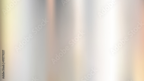 Texture panorama or aluminum of silver metal with reflection - steel abstract background