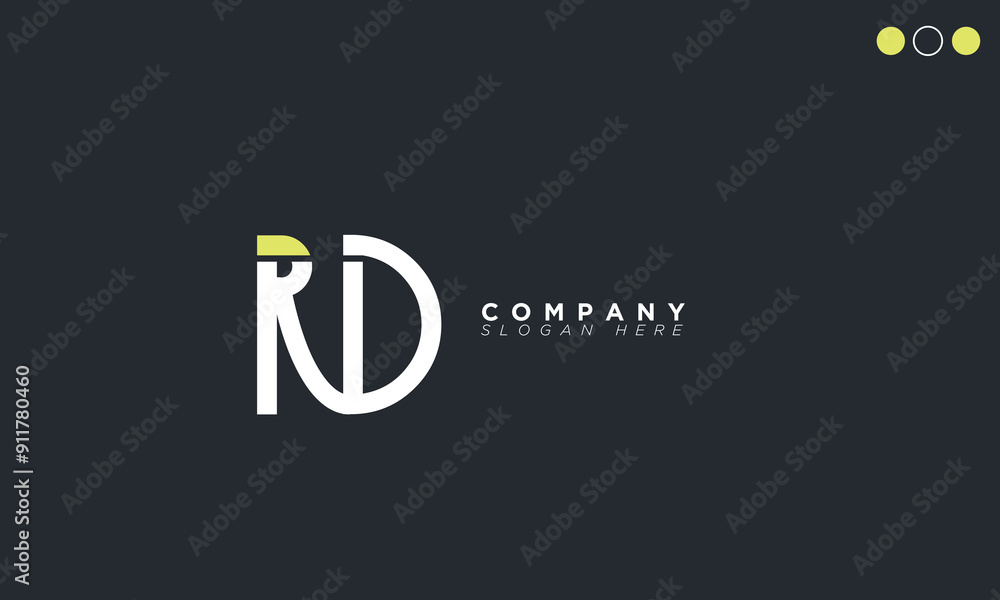 RD Alphabet letters Initials Monogram logo DR, R and D RD Alphabet letters Initials Monogram logo DR, R and D