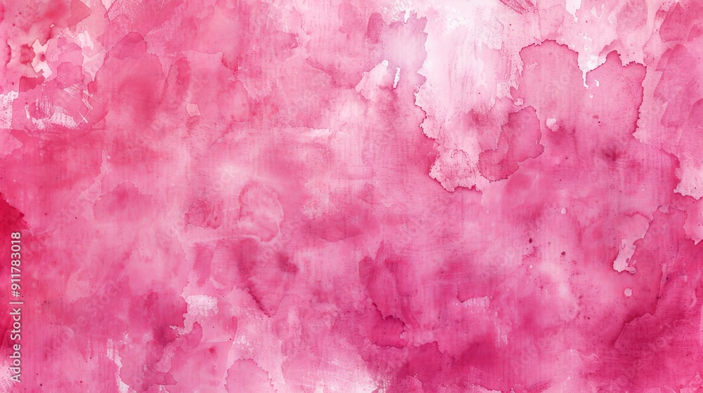 Fototapeta premium Elegant pink watercolor background with fluid patterns.