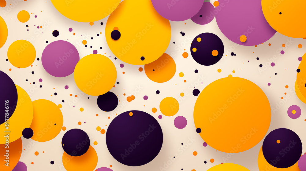 Purple Dots, Circles, Balls on Yellow Background, Abstract Image, Texture, Pattern, Wallpaper, Cover and Screen of Smartphone, Cell Phone, Computer, Laptop, 9:16 and 16:9 Format Purple Dots, Circles, Balls on Yellow Background, Abstract Image, Texture, Pattern, Wallpaper, Cover and Screen of Smartphone, Cell Phone, Computer, Laptop, 9:16 and 16:9 Format