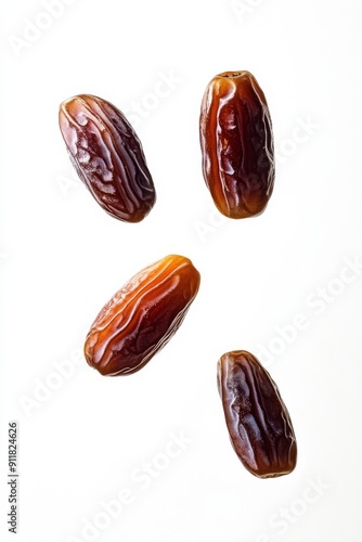 Wallpaper Mural Rabia Dates fruit levitating on a white background Torontodigital.ca