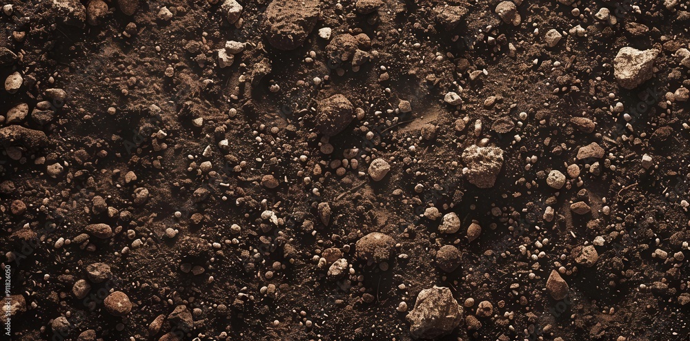 Serene Elegance. Fine textured, smooth, and silky soil, soil texture concept Serene Elegance. Fine textured, smooth, and silky soil, soil texture concept