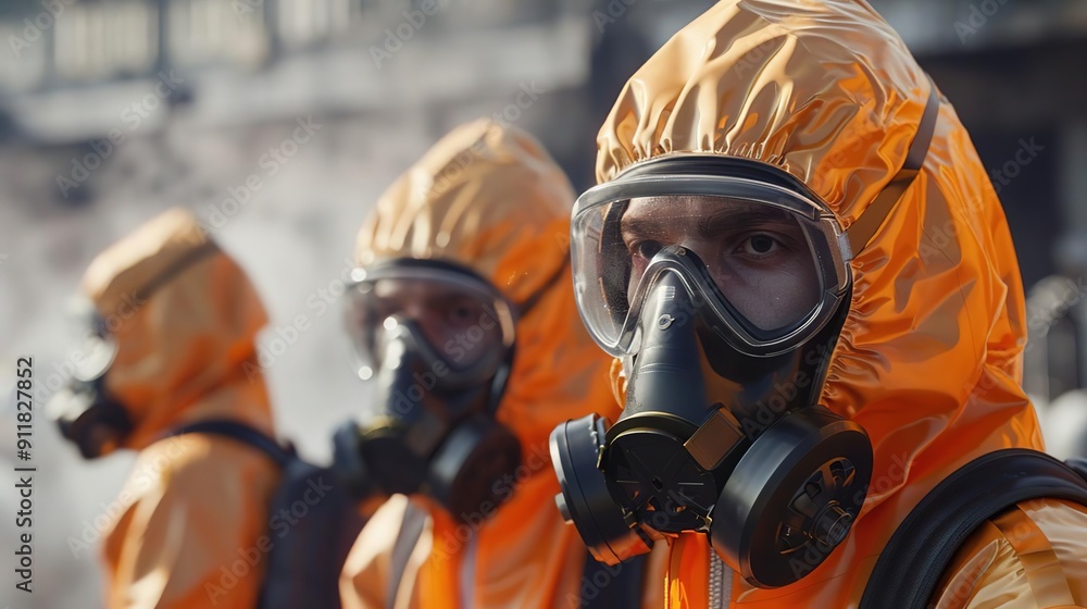 Photo of a Man Wearing a Hazmat Suit Photo of a Man Wearing a Hazmat Suit