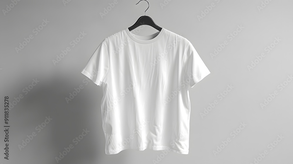 White T-shirt Mockup White T-shirt Mockup