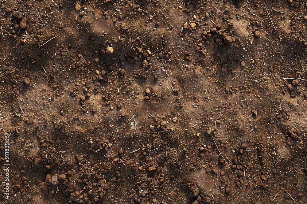 Rich and Luscious. Silty, smooth, and fertile soil texture concept Rich and Luscious. Silty, smooth, and fertile soil texture concept