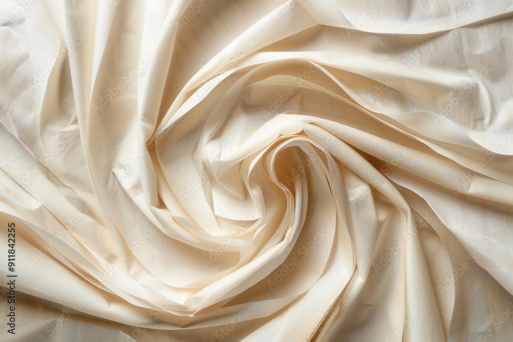 Obraz premium Abstract Paper Art. Twisted and Textured Paper Creations