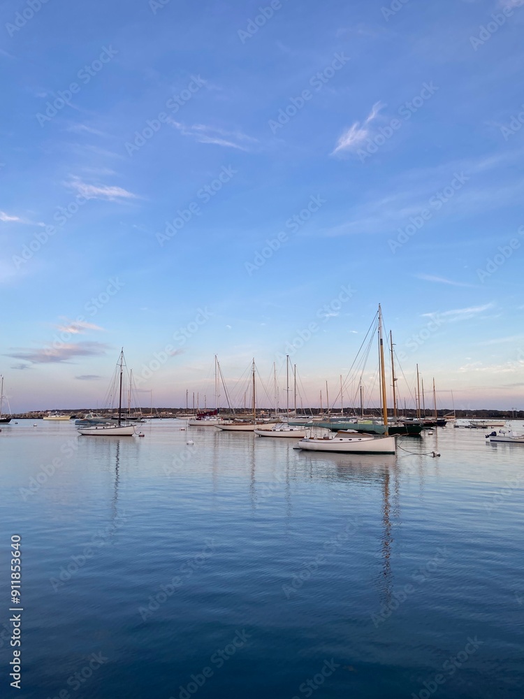 Obraz premium sunset on marthas vineyard