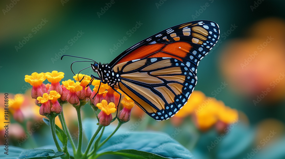 Photograph a close-up of a butterfly on a flower Photograph a close-up of a butterfly on a flower