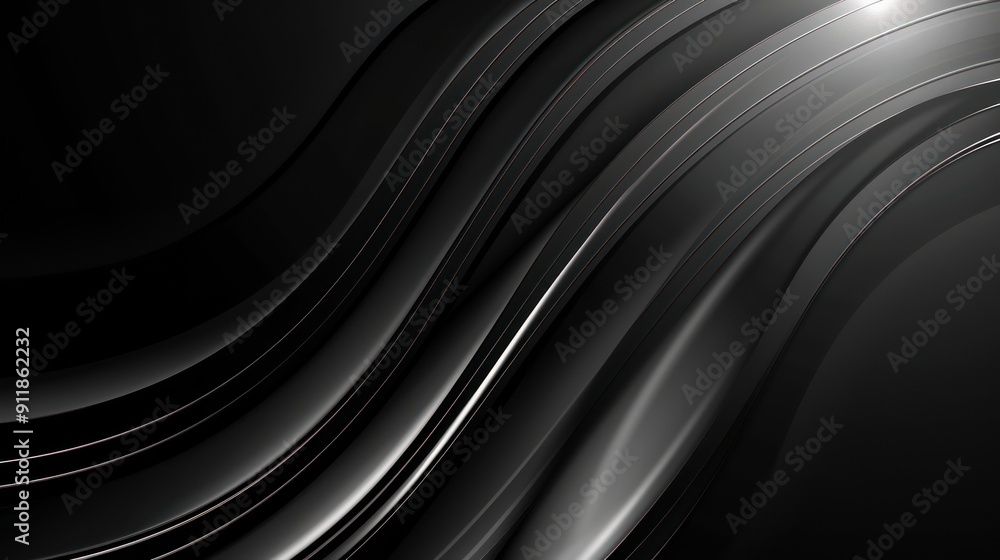 Dark elegance stripes waves pattern background Dark elegance stripes waves pattern background