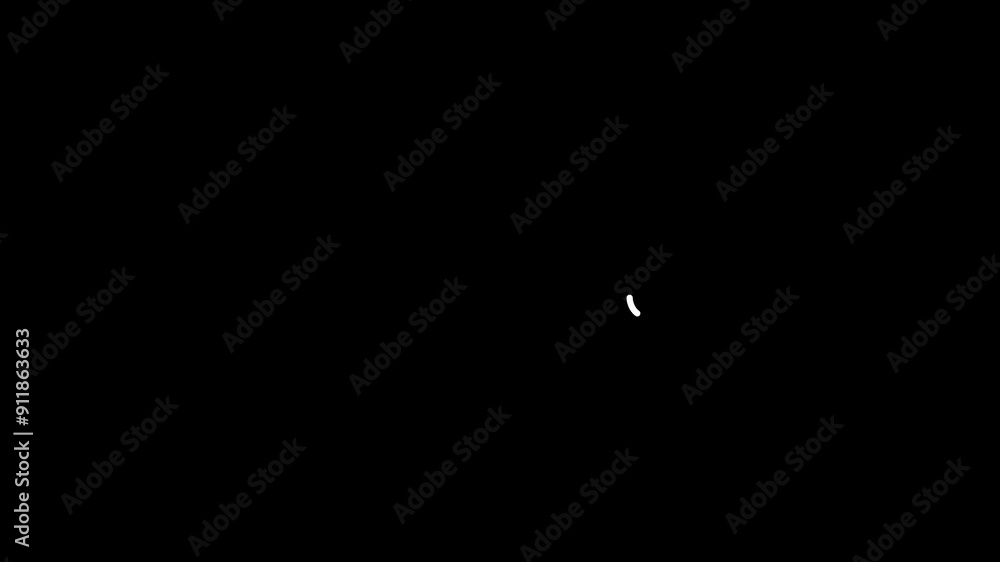 Simple icon animation of a money circulation on a black background Simple icon animation of a money circulation on a black background