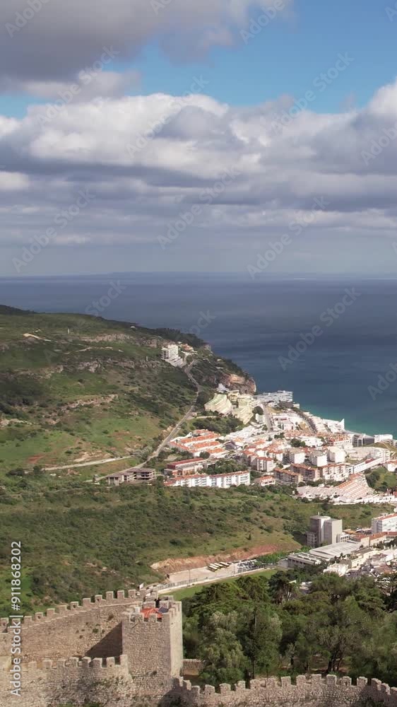 City of Sesimbra, Portugal Vertical Video City of Sesimbra, Portugal Vertical Video