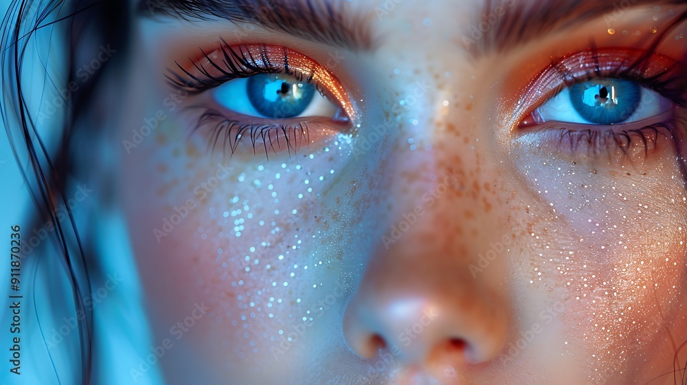 A realistic photograph, 8K resolution, shot on professional DSLR camera, shallow depth of field, tack-sharp focus, exquisite detail, high dynamic range of A modern beauty blogger demonstrating A realistic photograph, 8K resolution, shot on professional DSLR camera, shallow depth of field, tack-sharp focus, exquisite detail, high dynamic range of A modern beauty blogger demonstrating