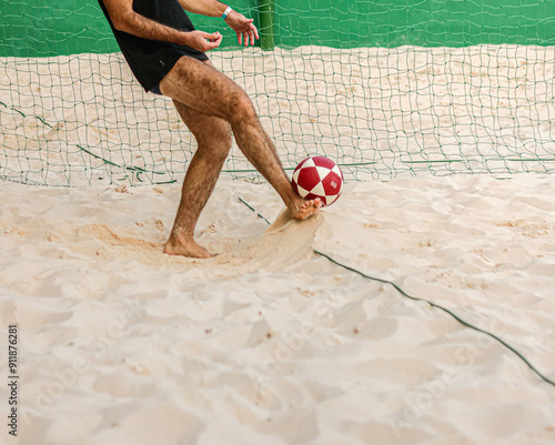 Futevolei on the sand
 photo