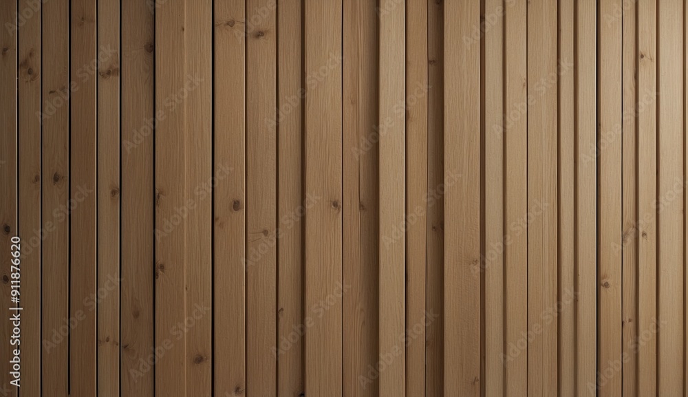 Fototapeta premium Natural wooden planks forming a textured vertical pattern