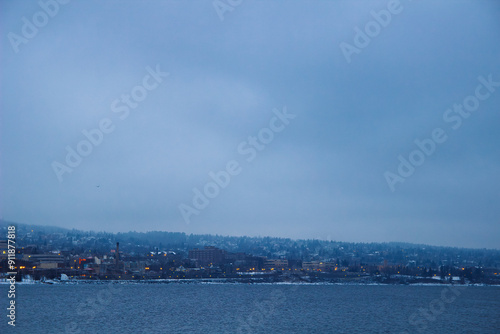 Wallpaper Mural Duluth skyline at dawn Torontodigital.ca