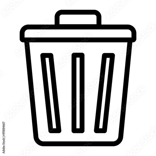 trashcan Line Icon