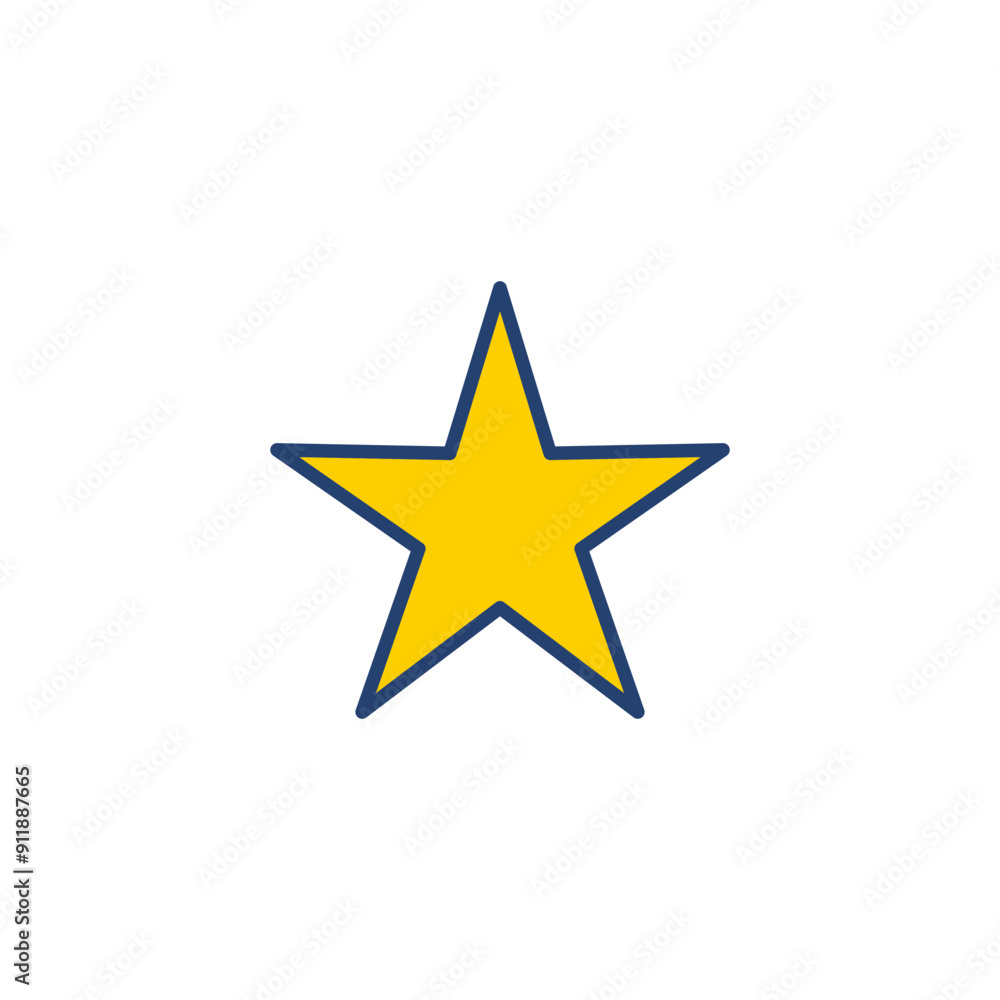 Star Icon vector. rating icon vector. favourite star icon Star Icon vector. rating icon vector. favourite star icon