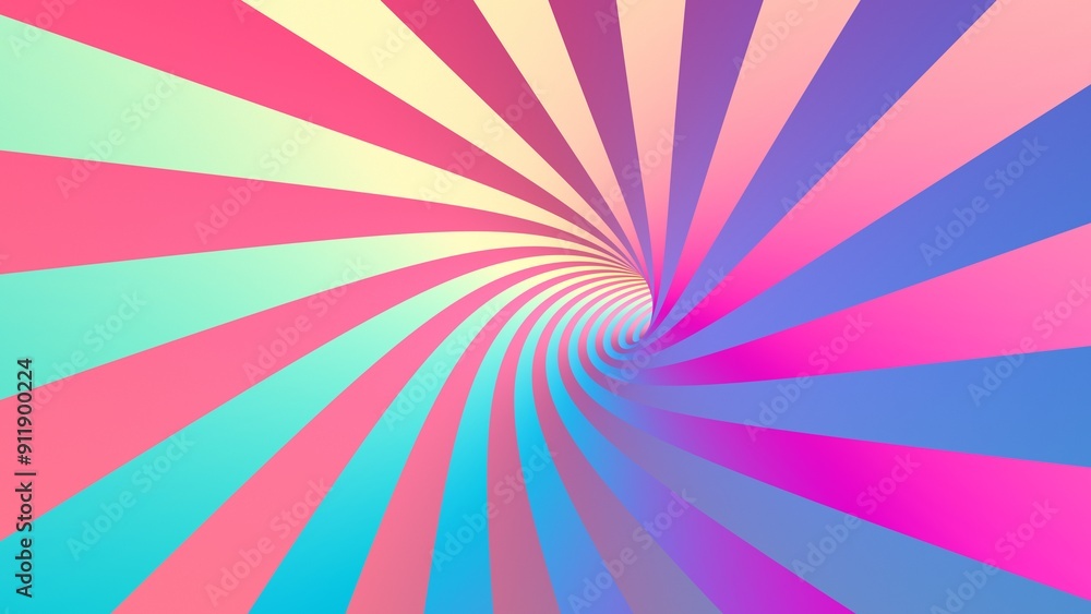 Сolored twisted stripes. Сolored twisted stripes.