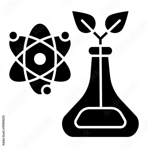 science Solid icon