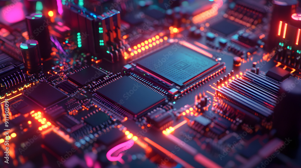 Modern 3D Printers for AI Microprocessor Boards Modern 3D Printers for AI Microprocessor Boards