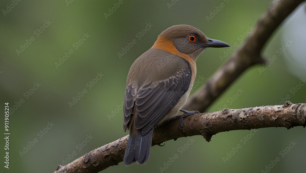Fototapeta premium robin on a twig