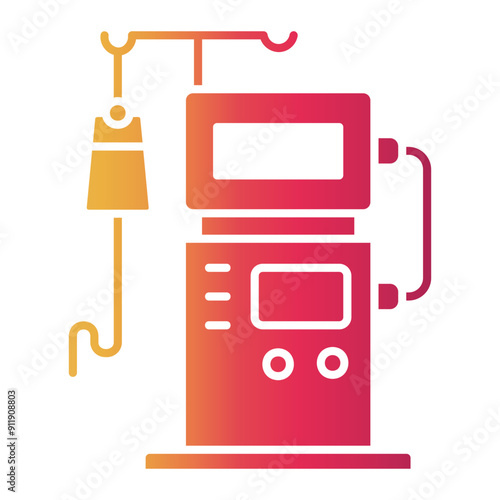 hemodialysis machine Gradient icon