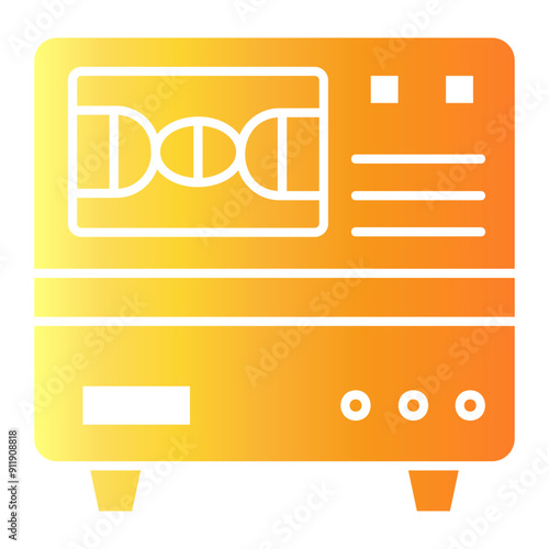 pcr machine Gradient icon