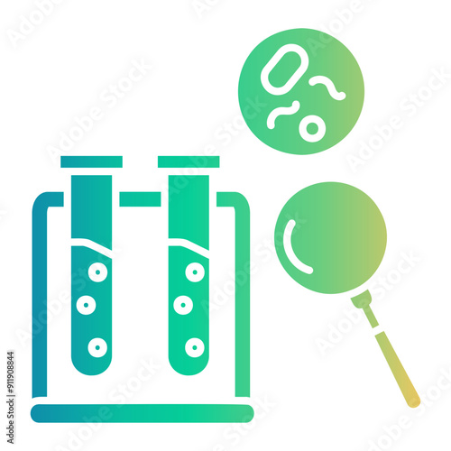 test tube Gradient icon