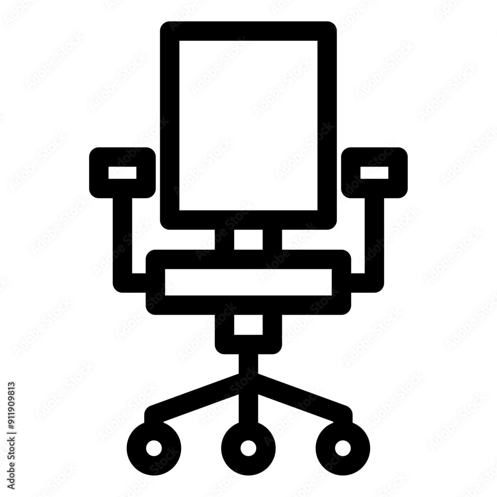 desk chair icon desk chair icon