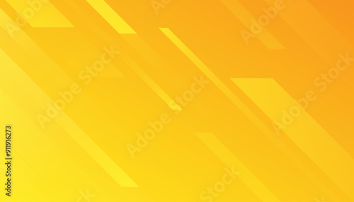 Orange gradient wavy background. Vector illustration